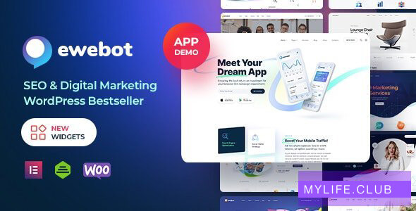 Ewebot v2.5.4 – SEO Digital Marketing Agency 【nulled】