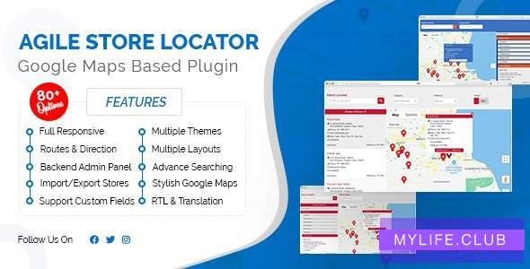 Store Locator (Google Maps) For WordPress v4.6.4.2 【nulled】