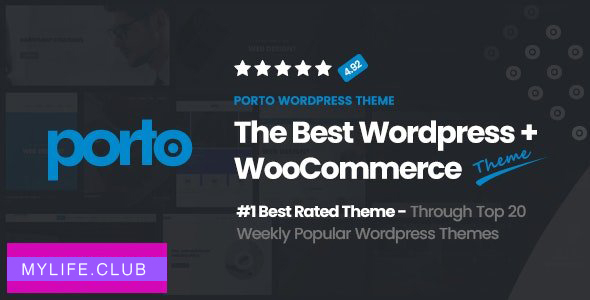 Porto v6.2.2 – Responsive eCommerce WordPress Theme 【nulled】