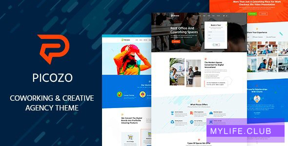 Picozo v1.6 – Coworking and Office Space WordPress Theme