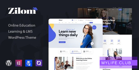 Zilom v1.0.2 – Online Education Learning WordPress Theme