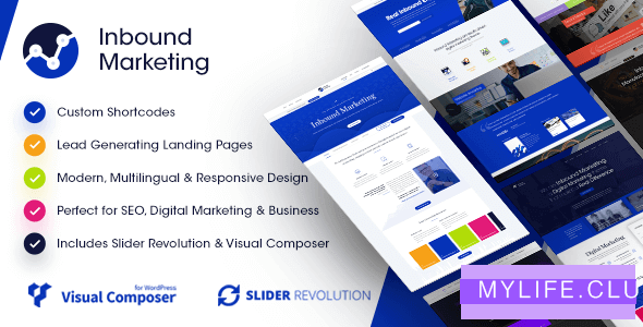 Inbound Marketing v1.1.6 – Inbound, Landing Page WordPress Theme