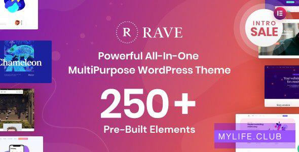 Rave v1.0.1 – MultiPurpose Business WordPress Theme