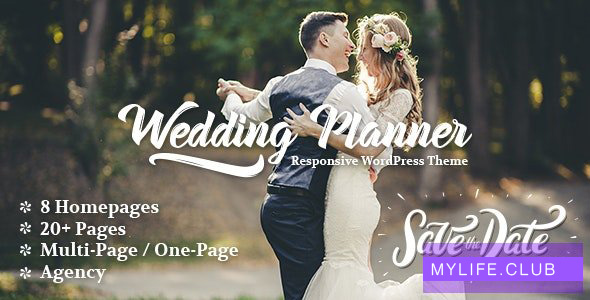 Wedding Planner v4.7 – Responsive WordPress Theme