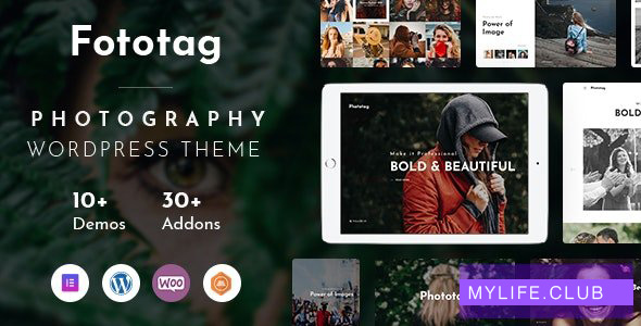 Fototag v1.3.4 – Photography WordPress Theme