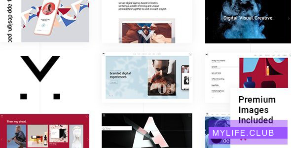 Malgré v1.0.3 – Creative Agency Theme 【nulled】