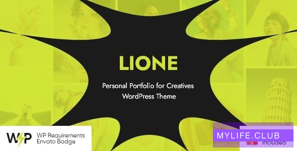 Lione v1.1.1 – Personal Portfolio for Creatives WordPress Theme