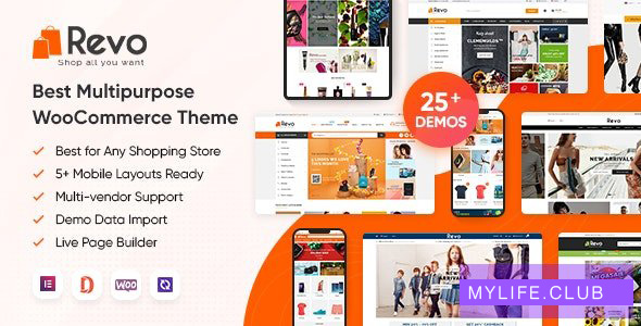 Revo v4.0.10 – Multi-purpose WooCommerce WordPress Theme 【nulled】