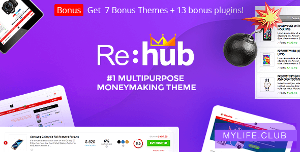 REHub v17.3 – Price Comparison, Business Community 【nulled】