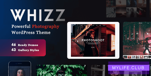 Whizz v2.2.9 – Photography WordPress for Photography