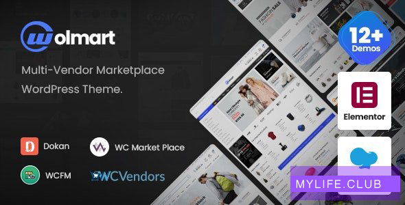 Wolmart v1.1.5 – Multi-Vendor Marketplace WooCommerce Theme