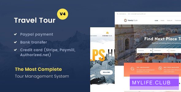 Travel Tour v4.3.1 – Tour Booking, Travel Booking Theme