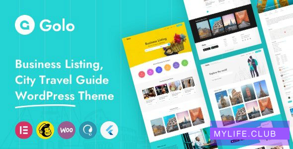 Golo v1.4.9 – City Guide WordPress Theme