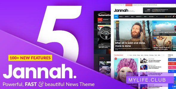 Jannah News v5.4.10 – Newspaper Magazine News AMP BuddyPress 【nulled】