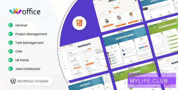 Woffice v4.1.1 – Intranet/Extranet WordPress Theme