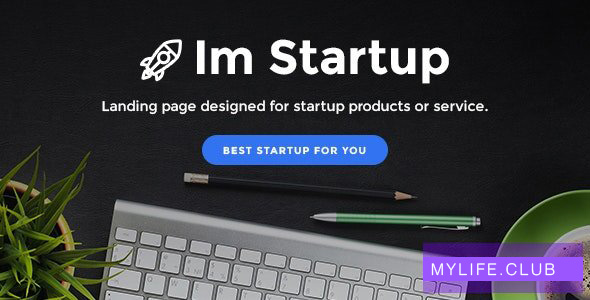 ImStartup v1.3.8 – Startup Landing Page WordPress Theme