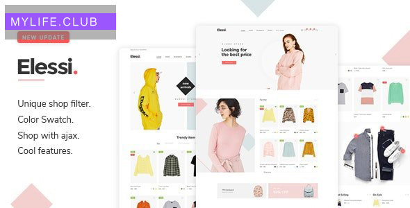 Elessi v4.7.1.1 – WooCommerce AJAX WordPress Theme – RTL support