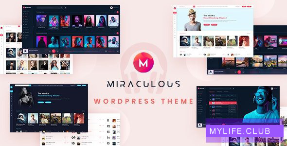 Miraculous v1.1.4 – Online Music Store WordPress Theme