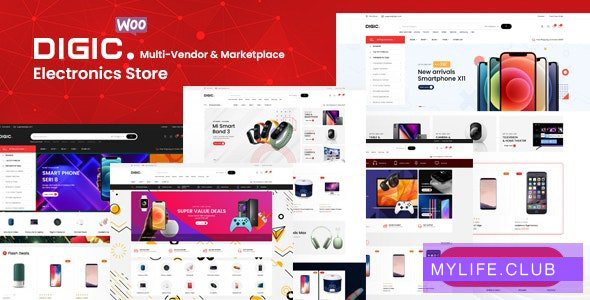 Digic v1.0.3 – Electronics Store WooCommerce Theme