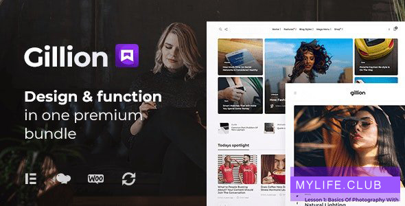 Gillion v4.2 – Multi-Concept Blog/Magazine & Shop WordPress Theme