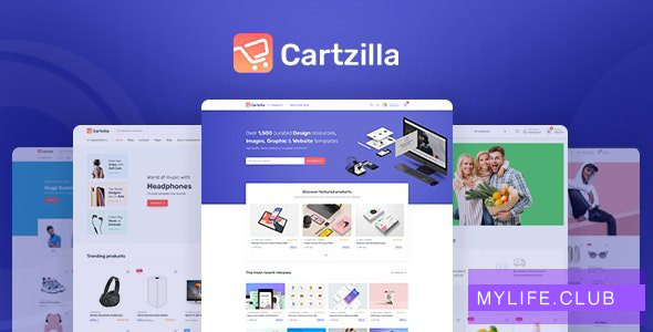 Cartzilla v1.0.15 – Digital Marketplace & Grocery Store WordPress Theme