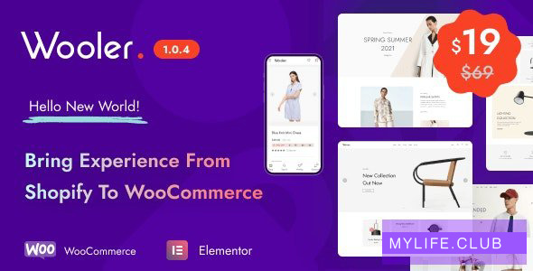 Wooler v1.0.5 – Conversion Optimized WooCommerce Theme