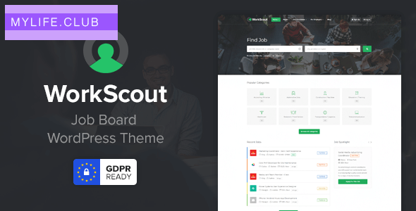 WorkScout v2.2.3 – Job Board WordPress Theme 【nulled】