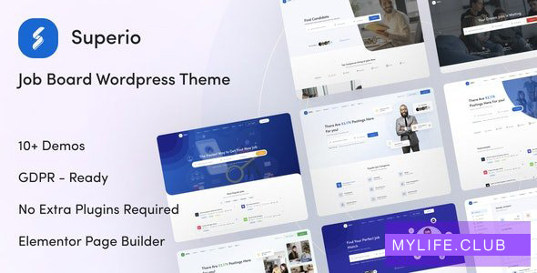 Superio v1.2.0 – Job Board WordPress Theme