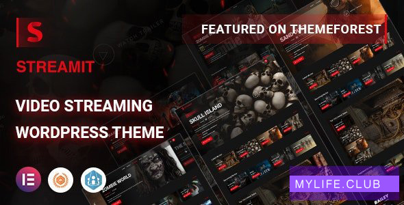 Streamit v1.5.5 – Video Streaming WordPress Theme + RTL