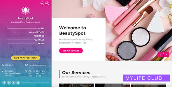 BeautySpot v3.5.0 – WordPress Theme for Beauty Salons