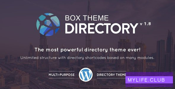 Directory v1.8 – Multi-purpose WordPress Theme 【nulled】