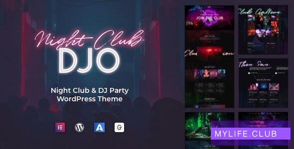 DJO v1.0.8 – Night Club and DJ WordPress