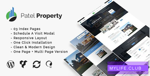 PatelProperty v2.2 – Single Property Real Estate WordPress Theme