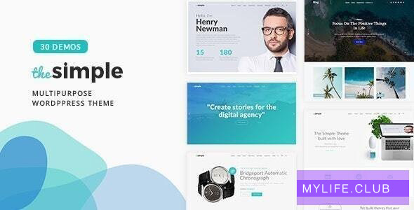 The Simple v2.7.6 – Business WordPress Theme