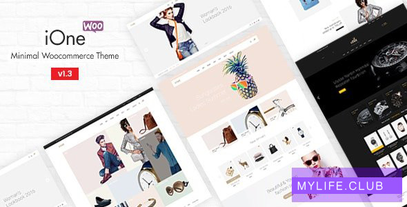 iOne v3.0.2 – Minimal Responsive WooCommerce Theme