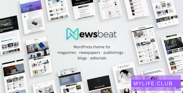 Newsbeat v1.1.9 – Optimized WordPress Magazine theme