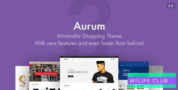 Aurum v3.12 – Minimalist Shopping Theme