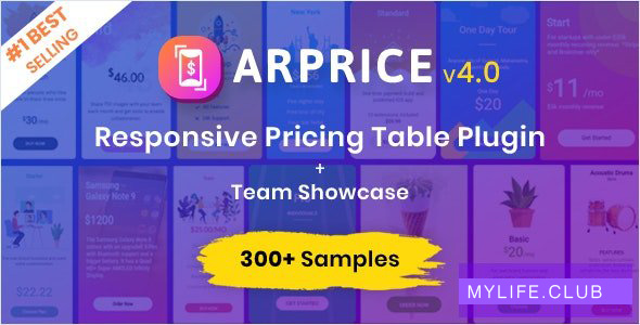 ARPrice v4.0.1 – Ultimate Compare Pricing table plugin 【nulled】