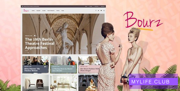 Bourz v7.0.2 – Life, Entertainment & Fashion Blog Theme