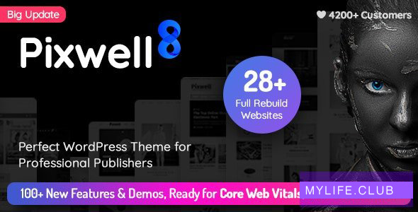 Pixwell v8.0 – Modern Magazine