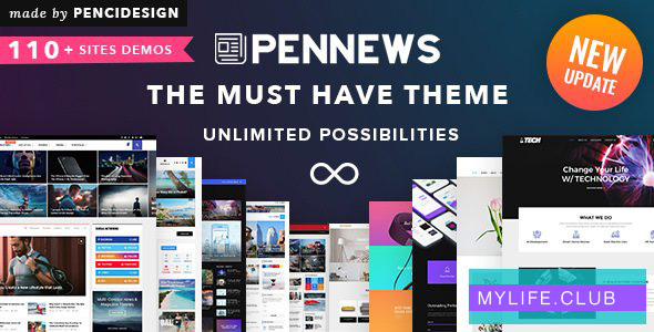 PenNews v6.6.1 – News/ Magazine/ Business/ Portfolio 【nulled】