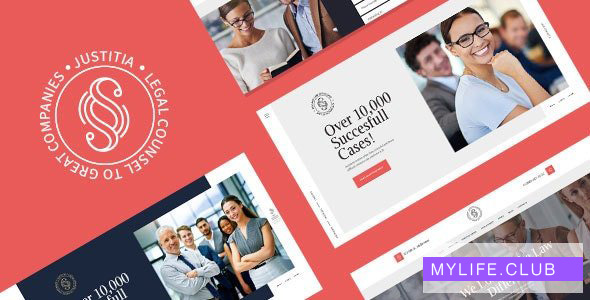 Justitia v1.0.5 – Multiskin Lawyer & Legal Adviser WordPress Theme