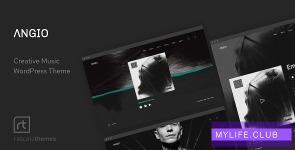 Angio v1.0.1 – Creative Music Theme