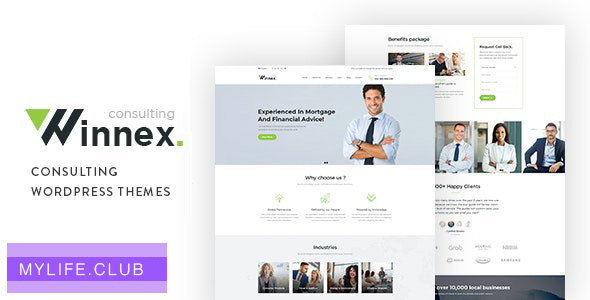 Winnex v1.1.1 – Business Consulting WordPress Themes