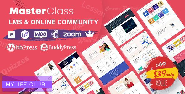 MasterClass v1.1.2 – LMS & Education WordPress Theme