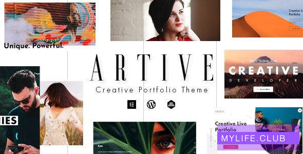 Artive v1.0.0 – Creative Portfolio Theme