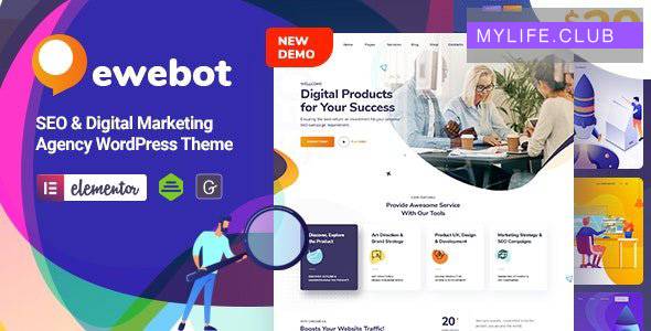 Ewebot v2.1.5 – SEO Digital Marketing Agency 【nulled】