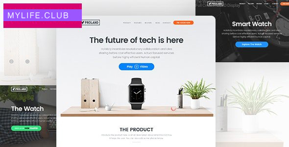 Proland v1.7.9 – WordPress Product Landing Page Theme