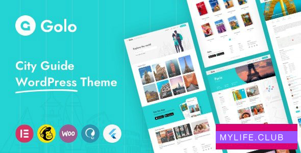 Golo v1.3.1 – City Guide WordPress Theme