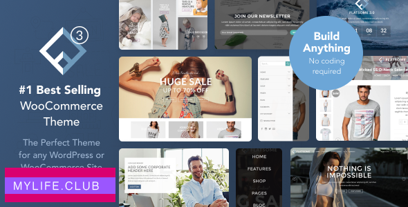 Flatsome v3.12.0 – Multi-Purpose Responsive WooCommerce Theme 【nulled】